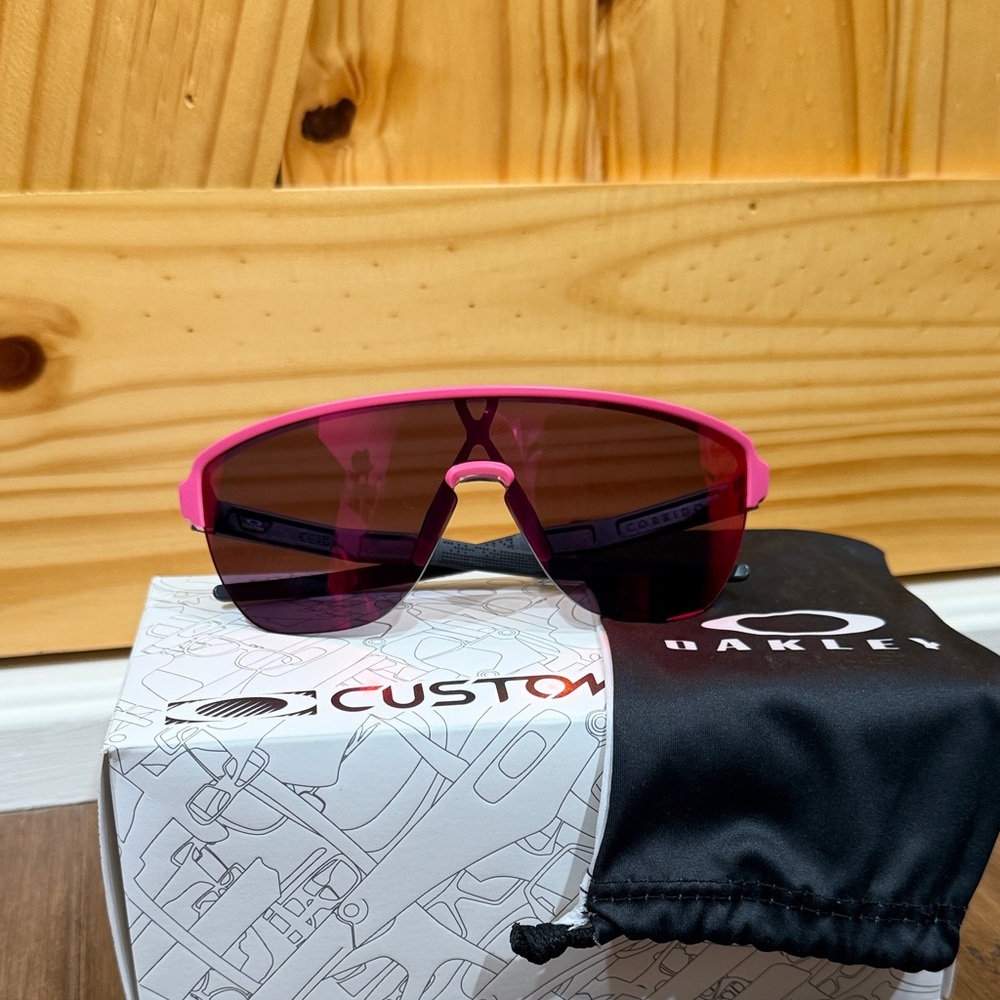 Custom Pink Oakley Sunglasses